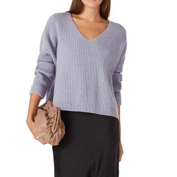 Size 10 - ELK - Lambswool Thick Boxy Sweater Rent the Runway RTR $267 msrp - Picture 5 of 14